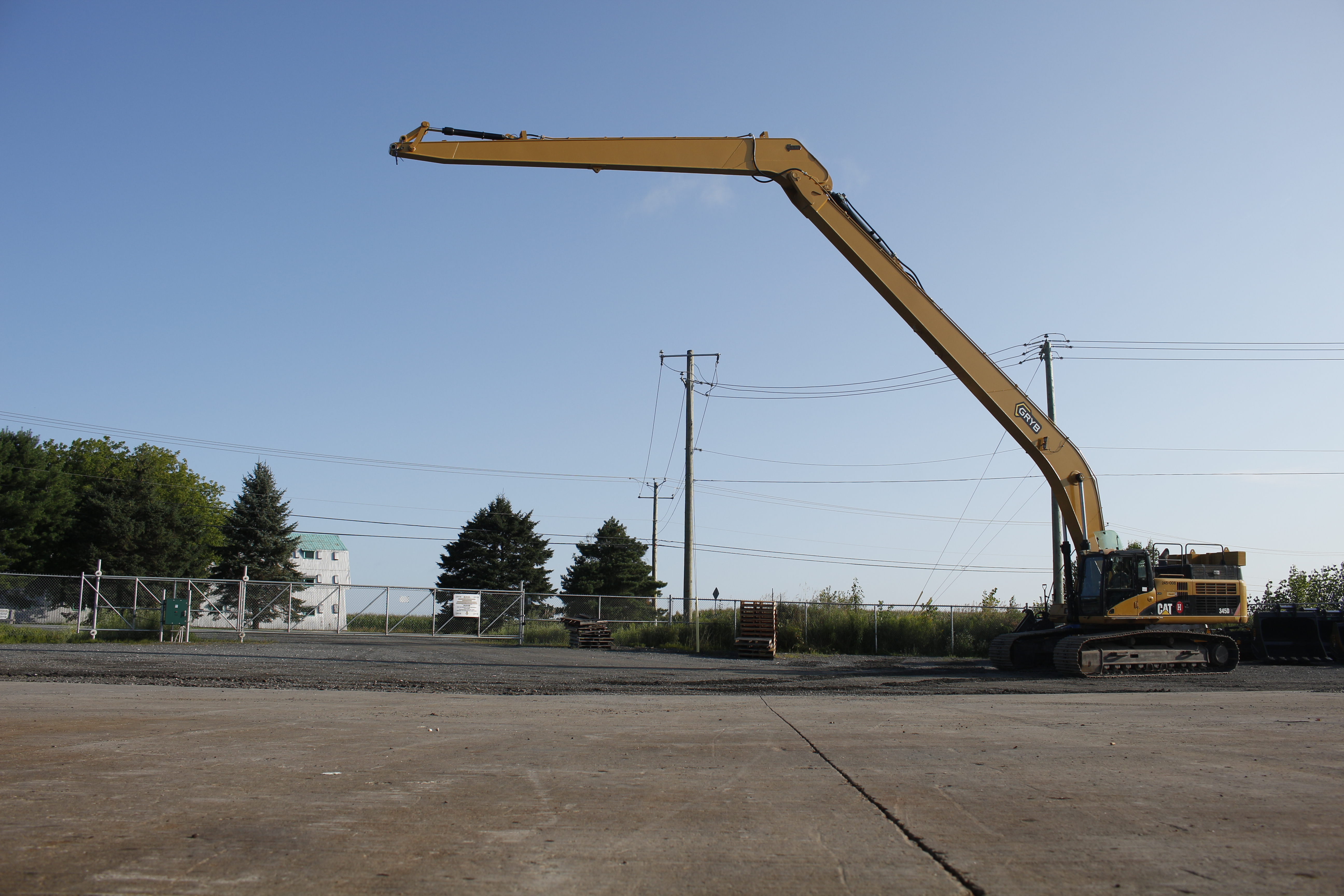 Long Reach Excavator